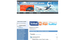 Desktop Screenshot of france-airport-guide.com